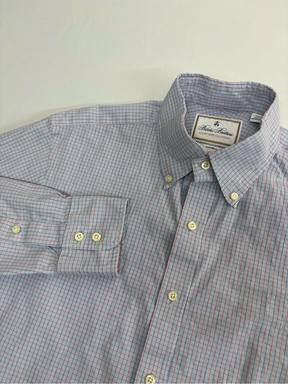 Brooks Brothers Luxury Collection Thomas Mason Men’s 15|33 Dress Shirt